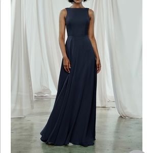 Amsale Brynn Bridesmaids dress- French blue, Sz 2